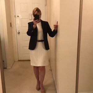 Off White/Cream Brooks Brothers Dress. Size 2